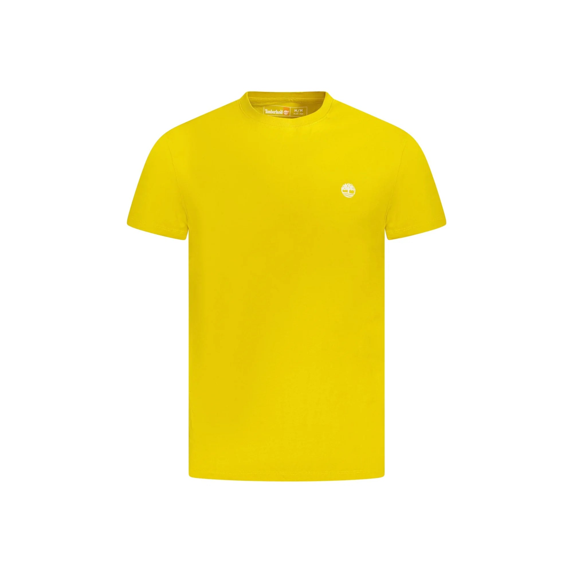 Timberland T-Shirt Maniche Corte Uomo Gialla Ricamo Giallo - foto prodotto